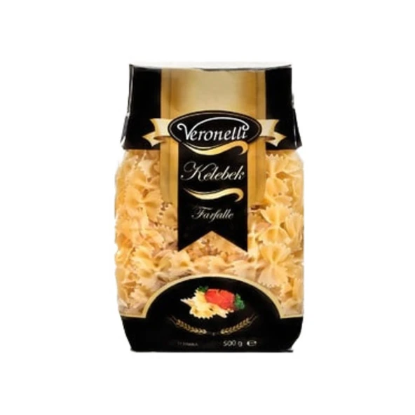 Veronelli Kelebek Makarna 500 gr ürün görseli 1