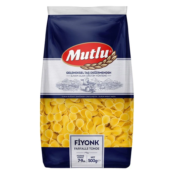 Mutlu Fiyonk Makarna 500 Gr ürün görseli 1