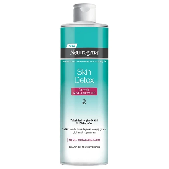 Neutrogena Skin Detox 3 Etkili Micellar Su 400 Ml ürün görseli 1