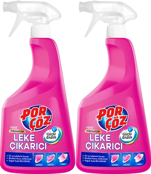 Porçöz Leke Çıkarıcı Sprey 2'li  2 x 750 ML ürün görseli 1