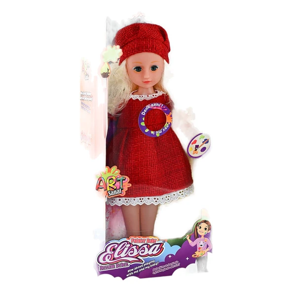 Global Toys Elissa Ressam Bebek ürün görseli 1