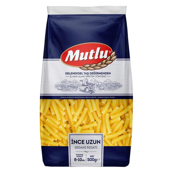 Mutlu İnce Uzun Makarna 500 Gr ürün görseli 1