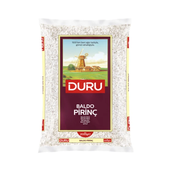 Duru Pirinç Baldo 2 Kg ürün görseli 1