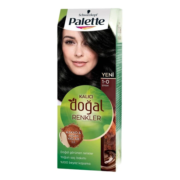 Palette Kalıcı Doğal Renkler Set Boya 1-0 Siyah ürün görseli 1