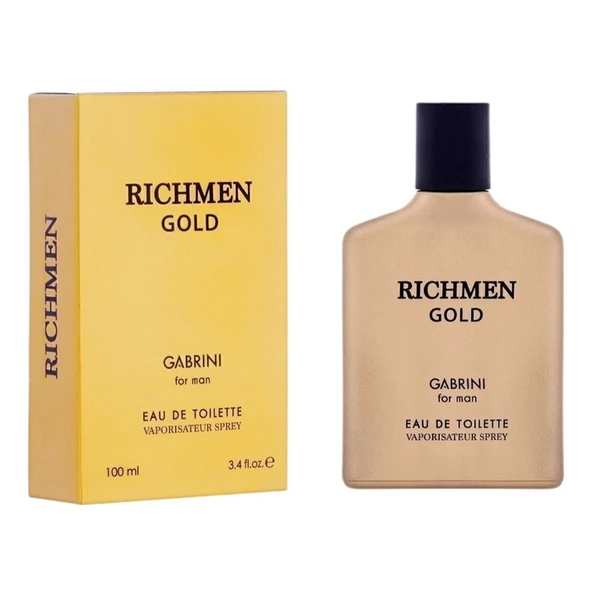 Gabrini Richmen Gold Edt For Man 100 Ml ürün görseli 1