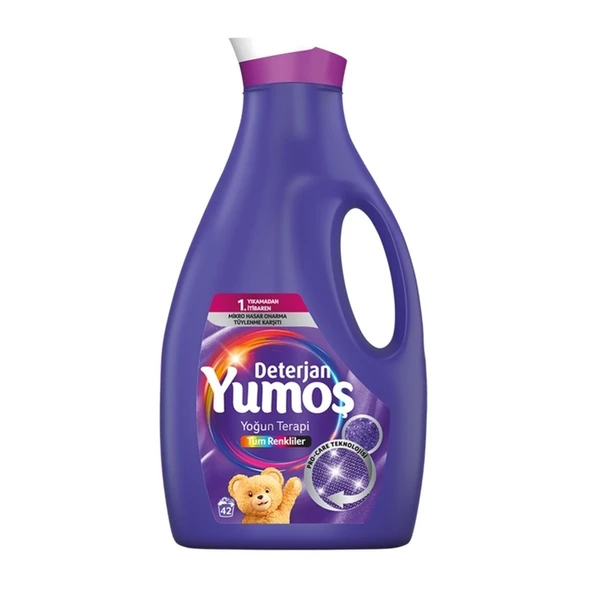 Yumoş Sıvı Deterjan Tüm Renkler 2500 Ml ürün görseli 1