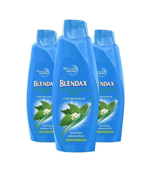Blendax Isırgan Özlü Dökülme Karşıtı Şampuan 3 x 470 ML ürün görseli 1