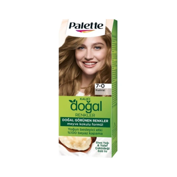 Palette Saç Boyası Kumral Kutu 7.0 50 Ml ürün görseli 1