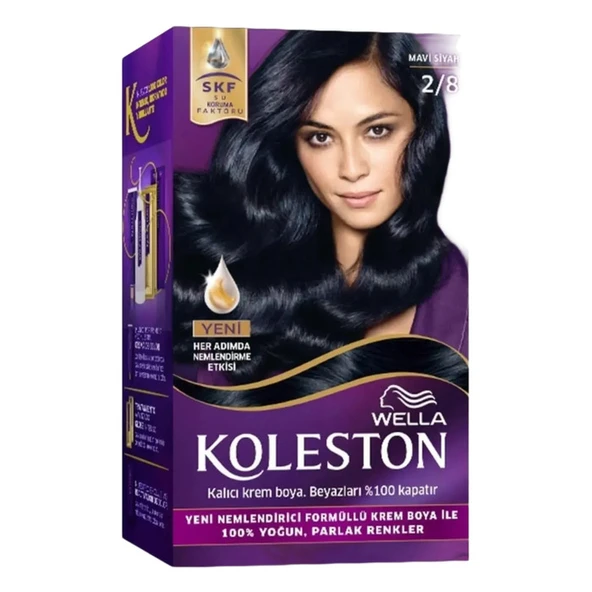 Koleston Kit Saç Boyası Mavi Siyah 2/8 ürün görseli 1
