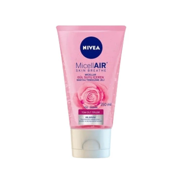 NIVEA Micellair Gül Suyu İçeren Makyaj Temizleme Jeli 150 Ml ürün görseli 1