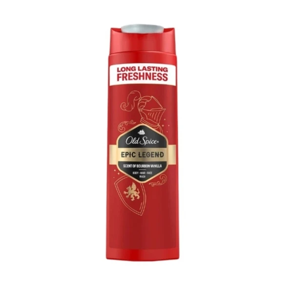Old Spice Duş Jeli Ve Şampuan Epic Legend 3in1 400 Ml ürün görseli 1