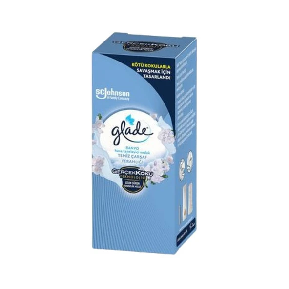 Glade Oda Kokusu Banyo Yedek Temiz Çarşaf Ferahlığı 10 Ml ürün görseli 1