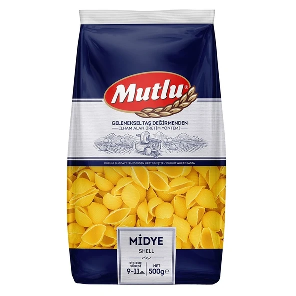 Mutlu Makarna Midye 500 Gr ürün görseli 1