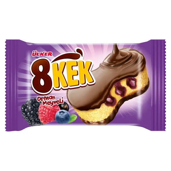 Ülker 8 Kek Orman Meyveli 55 Gr ürün görseli 1