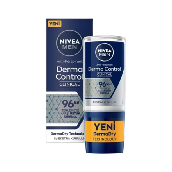 NIVEA MEN Derma Control Clinical Roll-on 50 Ml ürün görseli 1