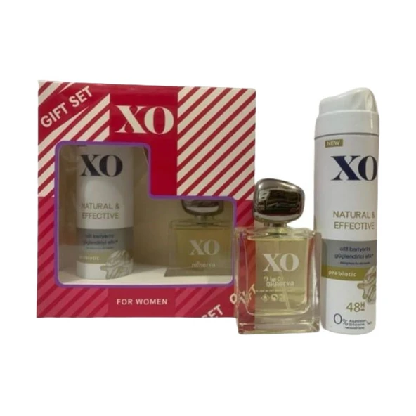 Xo Women Deo Natural 150 Ml & Mınerva 50 Ml ürün görseli 1
