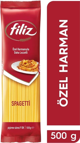Filiz Spagetti Makarna 5 x 500 G ürün görseli 1