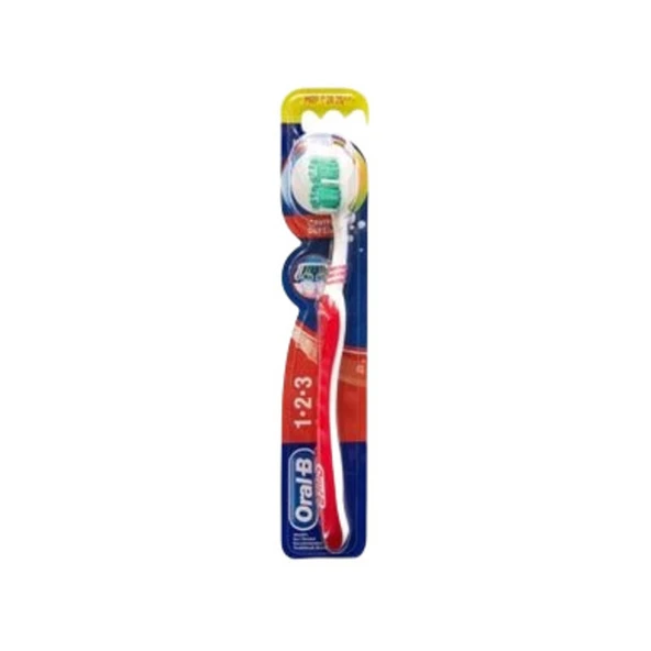 Oral-B Diş Fırçası Cravity Defense 1-2-3 Medium ürün görseli 1