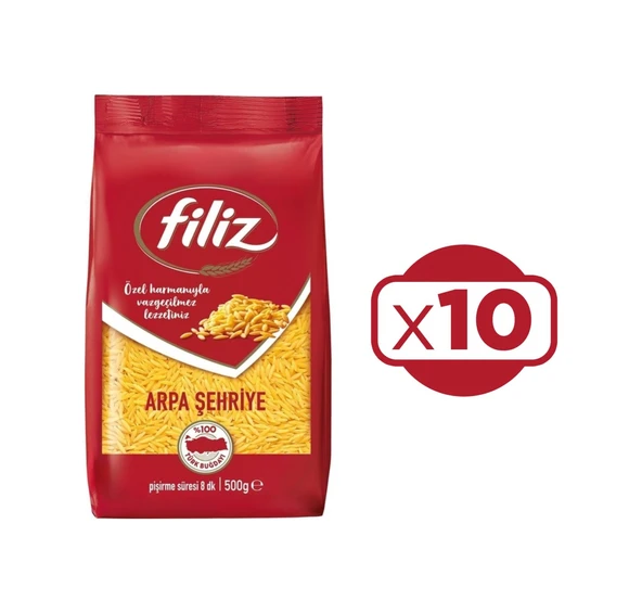 Filiz Makarna Arpa Şehriye 10 x 500 G ürün görseli 1