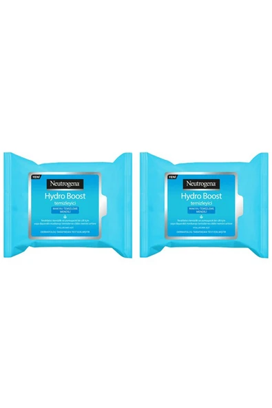 Neutrogena Hydro Boost Makyaj Temizleme Mendili 25 Adet x 2 Adet ürün görseli 1