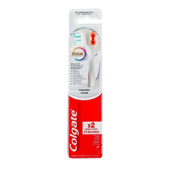 Colgate Diş Fırçası Foaming Clean 2'li Paket ürün görseli 1