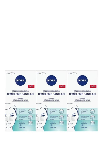 NIVEA Siyah Nokta & T - Bölgesi Bantlar X3 ürün görseli 1