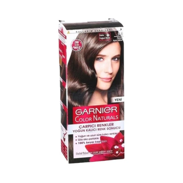 Garnier Saç Boyası Açık Kahve Çarpıcı Renkler Parlak ürün görseli 1