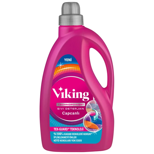 Viking Sıvı Deterjan Renkliler 2,7 L ürün görseli 1