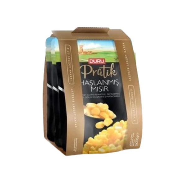 Duru Mısır Pratik 3'lü 235 Gr ürün görseli 1