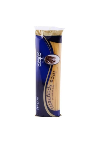 Ankara Makarna Ankara Ince Spaghetti Makarna 500 Gr. (4'LÜ) ürün görseli 1