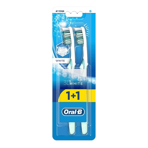 Oral-B 3d White 35 Soft 1+1 Diş Fırçası ürün görseli 1