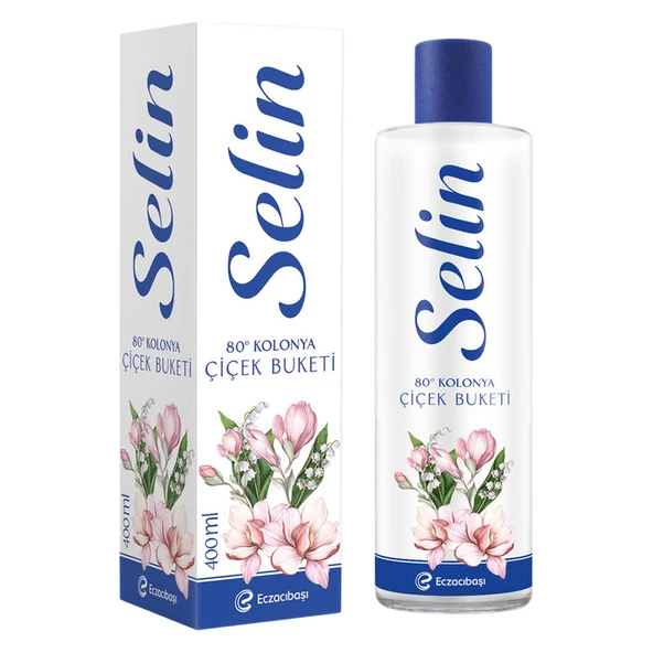 Selin Kolonya Çiçek Buketi Pet 400 Ml ürün görseli 1