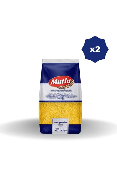 Mutlu ARPA ŞEHRİYE 500 GR X 2 ADET ürün görseli 1