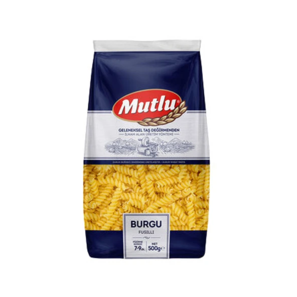 Mutlu Burgu Makarna 500 Gr ürün görseli 1