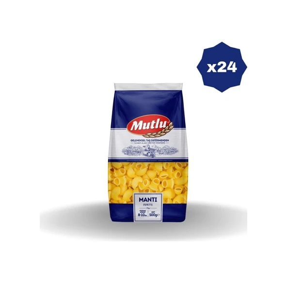 Mantı Makarna 500 Gr X 24 Adet ürün görseli 1