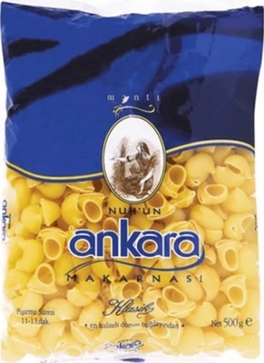 6'lı Ankara Mantı Makarna 500 Gr. ürün görseli 1