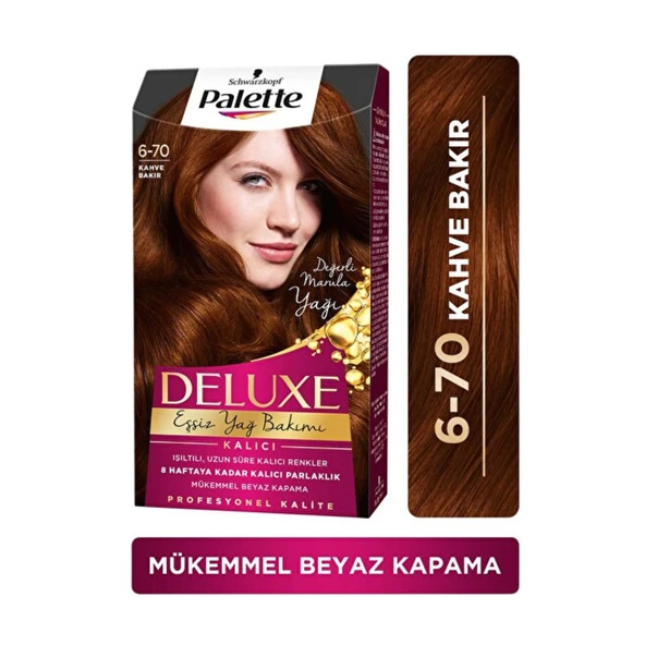 Palette Deluxe 6-70 Kahve Bakır ürün görseli 1