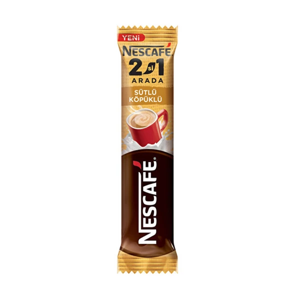 Nescafe 2'si 1 Arada Sütlü Köpüklü 10 Gr ürün görseli 1