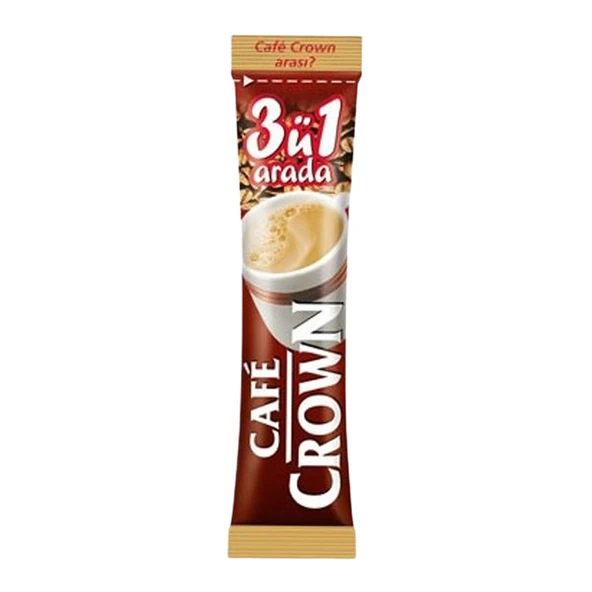 Ülker Cafe Crown 3'ü 1 Arada Sütlü Köpüklü 17,5 Gr ürün görseli 1