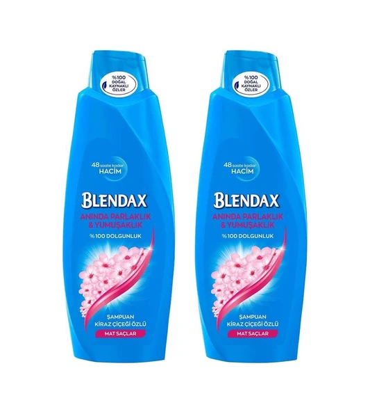 Blendax Şampuan Kiraz Çiçeği Özlü 2 x 500 ML ürün görseli 1