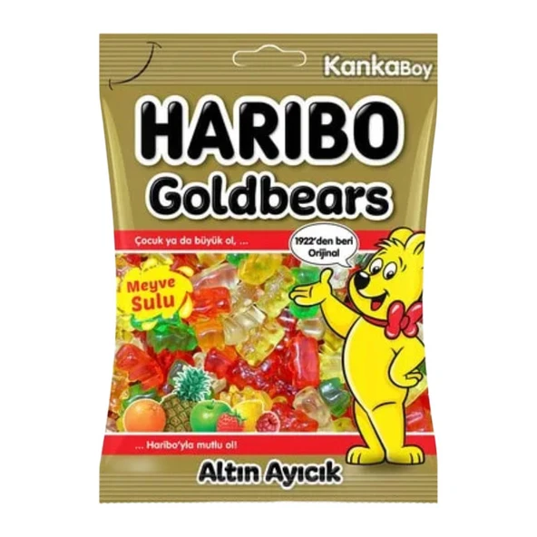 Haribo Ayıcık Altın Jelly 80 Gr ürün görseli 1