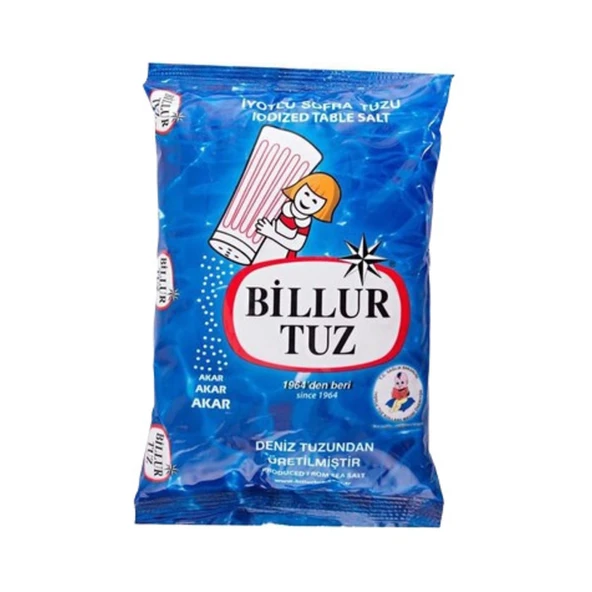 Billur İyotlu Sofra Tuzu 750 Gr ürün görseli 1