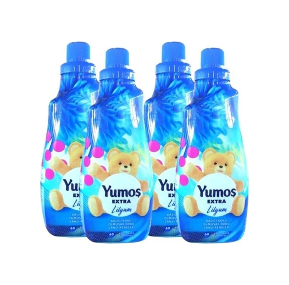 Yumoş Extra Lilyum Konsantre Çamaşır Yumuşatıcısı 6 x 1440 ML ürün görseli 1