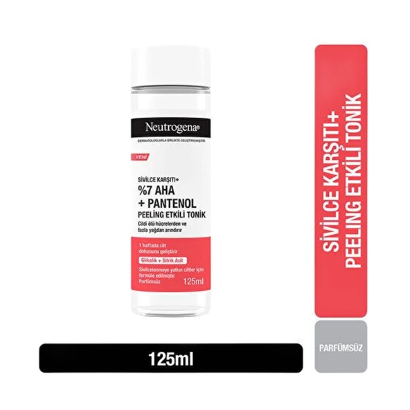 Neutrogena Tonik Sivilce Ve Akne Karşıtı 125 Ml ürün görseli 1