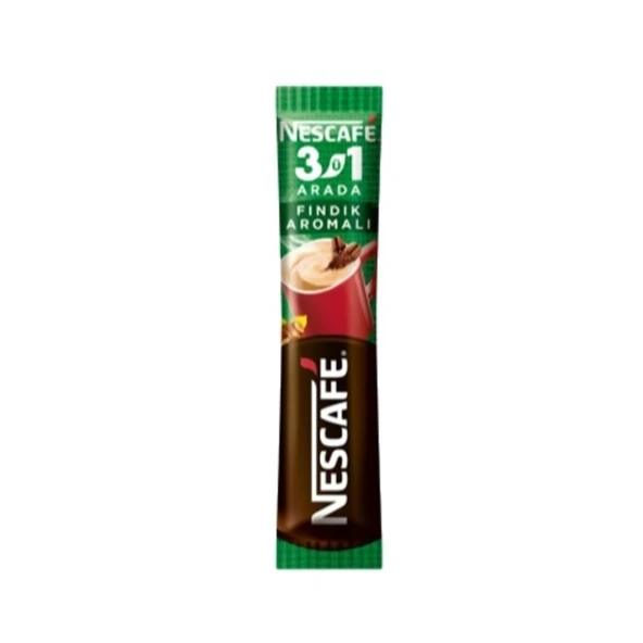 Nescafe 3'ü 1 Arada Fındıklı 17 Gr ürün görseli 1