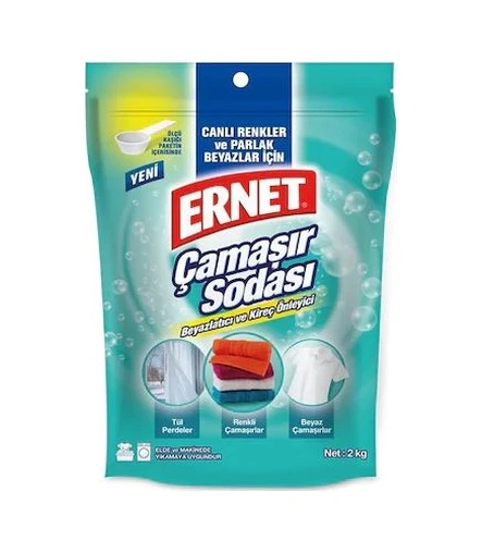 Ernet Çamaşır Sodası 4 x 2 KG ürün görseli 1