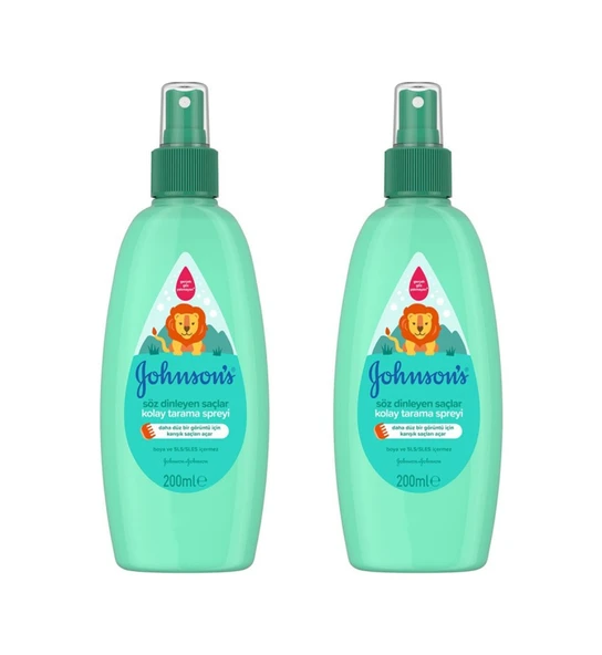 Johnson's Baby Kolay Tarama Spreyi Söz Dinleyen Saçlar 2 x 200 ML ürün görseli 1