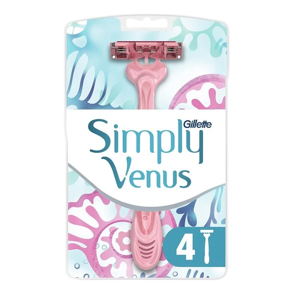 Gillette Venus Kullan At Tıraş Bıçağı 4'lü Paket ürün görseli 1