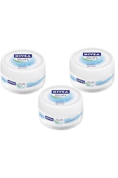 NIVEA Soft 100 ml X 3 Adet ürün görseli 1