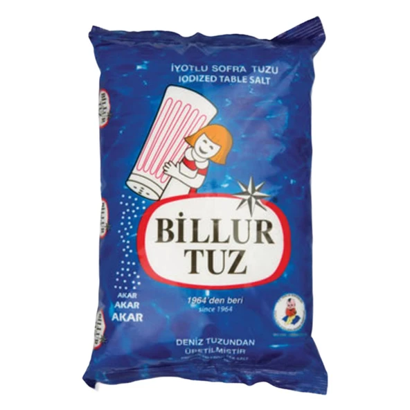 Billur İyotlu Tuz 1,5 Kg ürün görseli 1